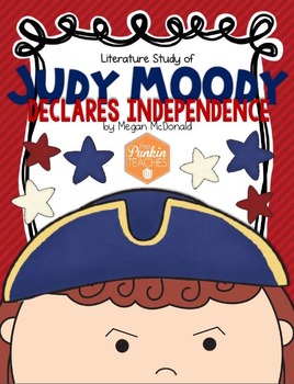 Preview of Judy Moody Declares Independence Literature Study