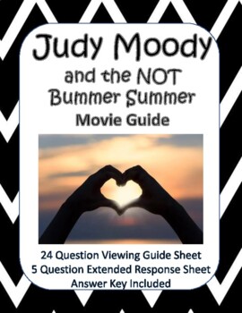 Preview of Judy Moody and the Not Bummer Summer Movie Guide