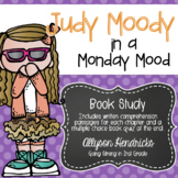 Judy Moody in a Monday Mood Book Study