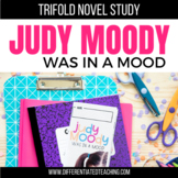 Judy Moody was in a Mood Novel Study Unit for Judy Moody Book #1