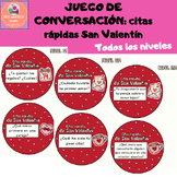 Juego de conversación ELE San Valentín: Citas rápidas (A1-