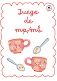 Juego tazas mp/mb