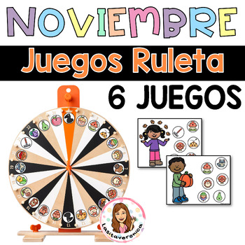 Preview of Juegos Otoño. Ruleta Ikea / Autumn games. Fall. Spinning wheel (Ikea)