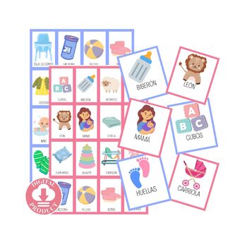 juegos de baby shower bingo