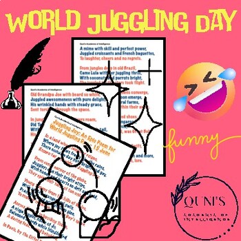 Preview of Juggling Joy: An Epic Poem for World Juggling Day – 15 June