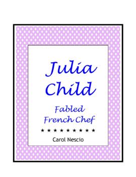 Preview of Julia Child ~ Julie & Julia ~ Movie Guide + Overhead + Word Search