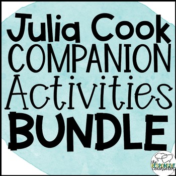 Preview of Julia Cook Book Companion Activities and Lessons