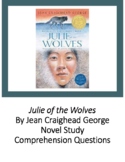 Julie of the Wolves Jean Craighead George Novel Study Chap
