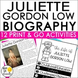 Juliette Gordon Low Biography Reading Passage & Activities