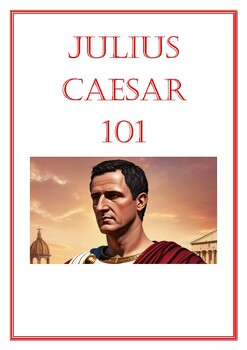 Preview of Julius Caesar 101 - Booklet Biography with Questions Activity