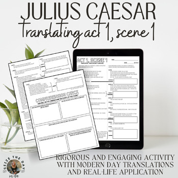 Preview of Julius Caesar: Act 1, Scene 1 - Translating Shakespeare
