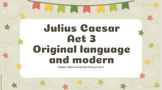 Julius Caesar Act 3 Bundle