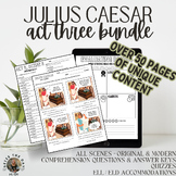 Julius Caesar: Act 3 Bundle