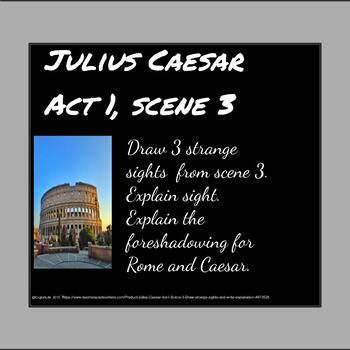 julius caesar drawing act 1