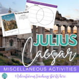 Julius Caesar: Activities for Extension, Venn Diagram, Rhe