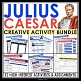 Julius Caesar Activity Bundle - Creative Activities & Assi