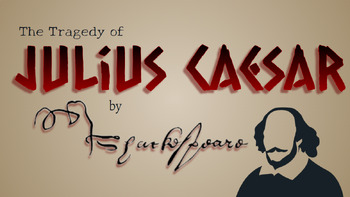 Preview of Julius Caesar Acts 1-3 Introduction Slideshows and Study Guides