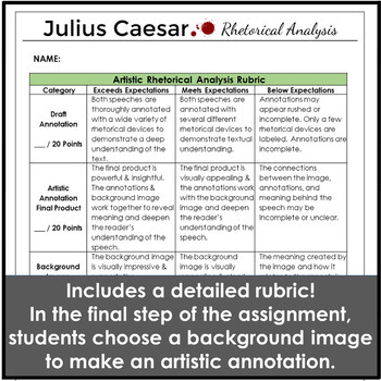 A Rhetorical Analysis Of Julius Caesars Death Speeches