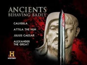 Preview of Julius Caesar Ancients Behaving Badly: Disc 1 Episode 3 WITH ANSWER KEY! : )