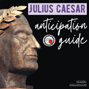 Preview of Julius Caesar Anticipation Guide (Print, Google Form, Google Slides) / Freebie