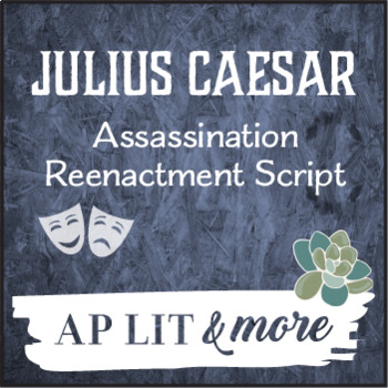 Preview of Julius Caesar Assassination Reenactment Script