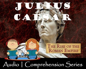 Preview of Julius Caesar | Distance Learning | Audio & Comprehension Worksheets