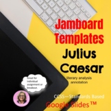 Julius Caesar Jamboard Templates Google Slides™ Digital Product