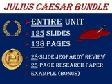 Julius Caesar Lesson Plans & Materials BUNDLE – Full Unit 