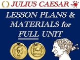 Julius Caesar Lesson Plans & Materials for Entire Unit (On