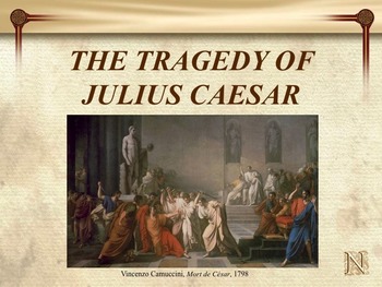 Preview of Julius Caesar Novel Study Unit ~  Includes Reproducible Graphic Organizers