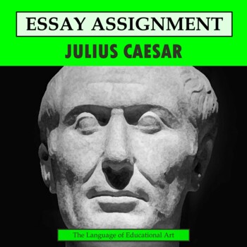 Preview of Julius Caesar Research Organizer & Paper Assignment — History — CCSS Rubric