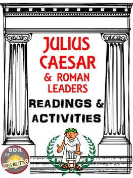 Preview of Julius Caesar / Ancient Rome Reading & Activity - Julius Caesar & Roman leaders