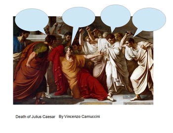Preview of Julius Caesar Thought Bubble