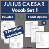 Julius Caesar Vocabulary Set 1