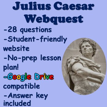 Preview of Julius Caesar Webquest