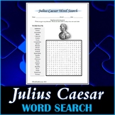 Julius Caesar Word Search Puzzle