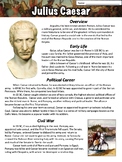 Julius Caesar Worksheet