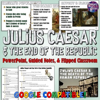 Preview of Julius Caesar and the End of the Roman Republic Lesson