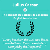 Julius Caesar: the Original Play Alongside a Modern Englis