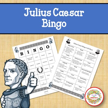 Preview of Julius Caesar Bingo Game