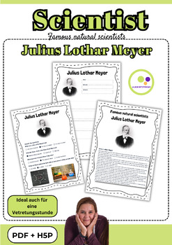 Preview of Julius Lothar Meyer | Scientist | PDF H5P | Chemist | Chemistry