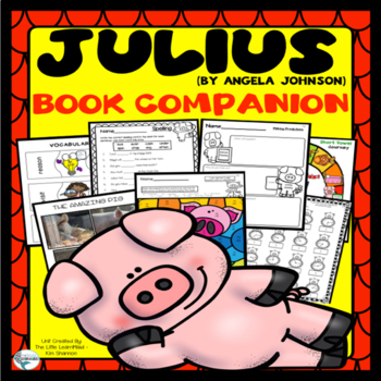 Preview of Julius by Angela Johnson Book Study