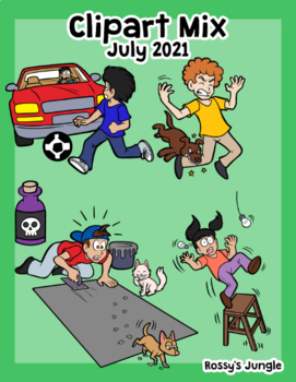 Preview of July 2021- Clip Art Mix