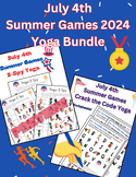 July 4th, Summer Games 2024 Yoga Bundle, OT, PT, Movement,