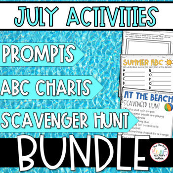Preview of July Activities BUNDLE