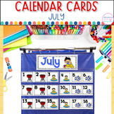 July Calendar Cards