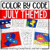 July Color by Code