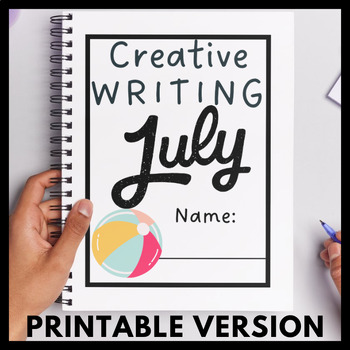 Preview of July Creative Writing Printable Version
