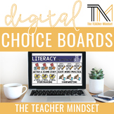 July Digital Choice Boards | Independence Day Theme | FREEBIE