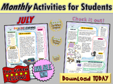July Edition of "ENGAGING LEARNING" - A Newsletter For Eag